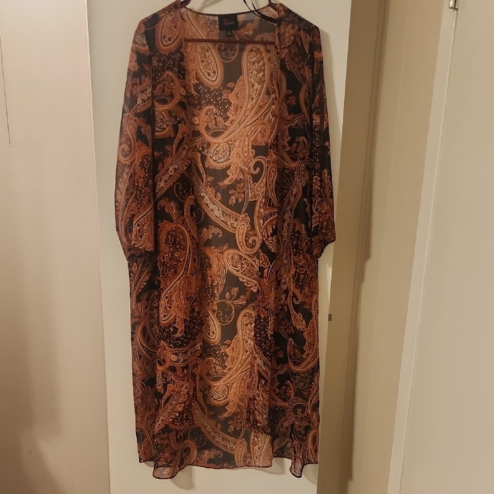 Lola Black and Brown Oversized Boxy Tunic